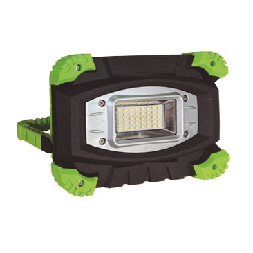 LDVlighting 561001BCW PROJECTOR LED 10W 800 lm 6000K IP54 BATERIA REC. NE/VERD